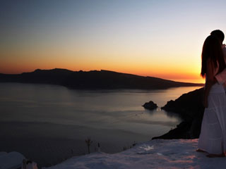 Katikies Hotel Volcano And Sunset View