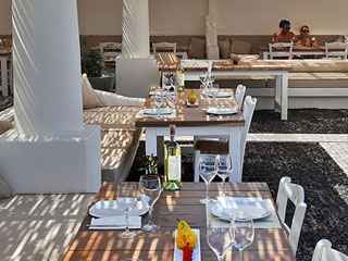 La Meduse Hotel Dining Area
