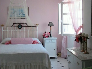 Lampetia Villas Oia Bedroom