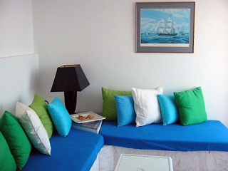Lampetia Villas Sitting Area