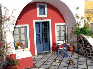 Lava Oias Traditional Houses Oia Santorini