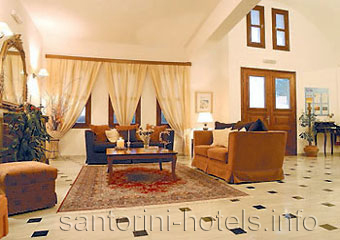 Mathios Village Santorini Greece Lobby