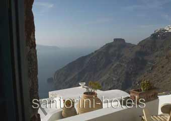 Mill House Hotel Santoirni View