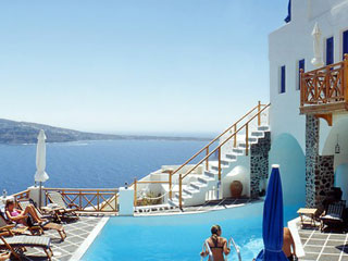 Oia Mare Villas Volcano View