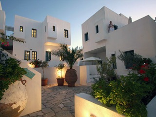 Oias Sunset Apartments Outdoor
