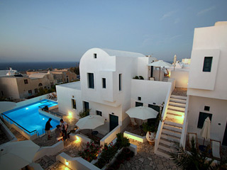 Oias Sunset Apartments Overview