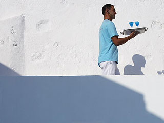 On The Rocks Hotel In Santorini