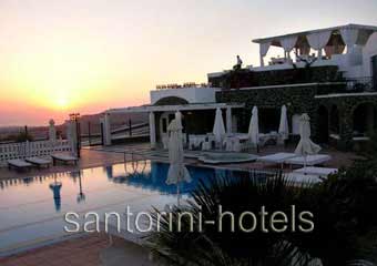 Pantheon Villas Santorini Sunset