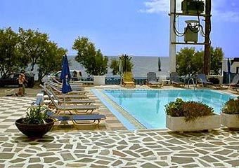 Poseidon Hotel Pool Overview