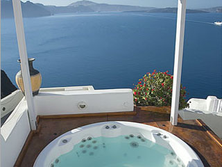 Residence Suites Santorini Jacuzzi