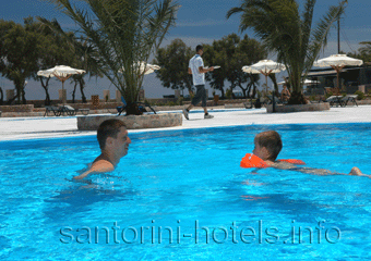 Santo Miramare Resort Santorini Perivolos Beach
