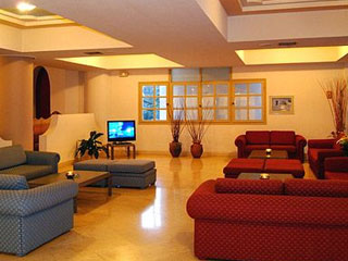Santorini Image Hotel TV Lounge