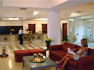 Santorini Image Hotel Reception Area