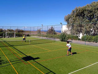 Santorini Image Hotel Tennis Court
