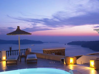 Santorini Princes View From The Pool