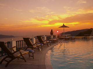 Santorini Princess Sunset View