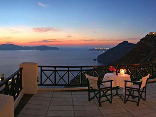 Santorini Reflexions Volcano Sunset View