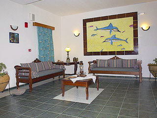 Scorpios Beach Hotel Sitting Area