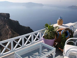 Spiliotica Villas Santorini Hotel Balcony