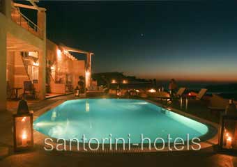 Suites Of The Gods Pool By Night