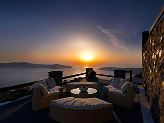 Tholos Resort Sunset View