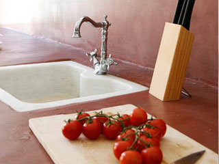 Villa Io Santorini Kitchen