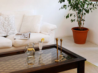 Villa Io Santorini Living Room
