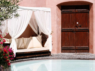 Villa Io Santorini Pool Area