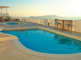 White Hotel Santorini Pool