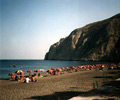 santorini kamari beach