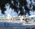 santorini kamari beach