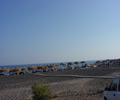 beach of perivolos in santorini