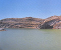 santorini volcano palea kameni view