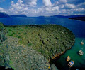 santorini volcano view