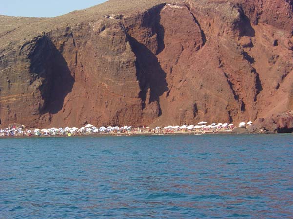 santorini kokkini beach