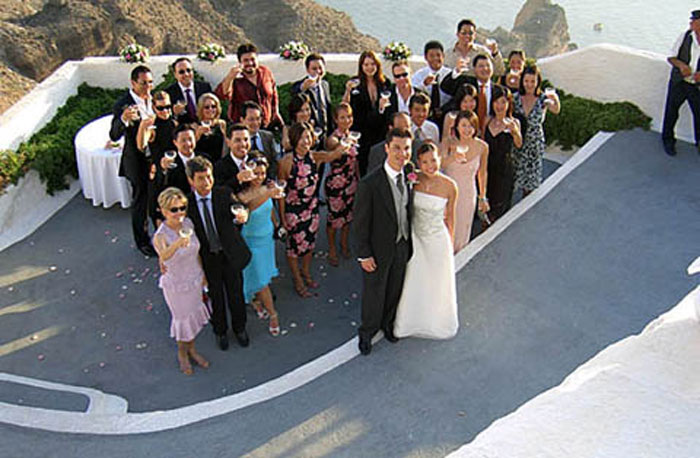 Santorini Wedding Photo - Top Destination Wedding