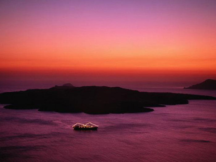 Santorini Sunset Picture