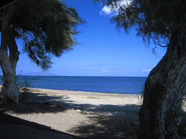 santorini - monolithos beach