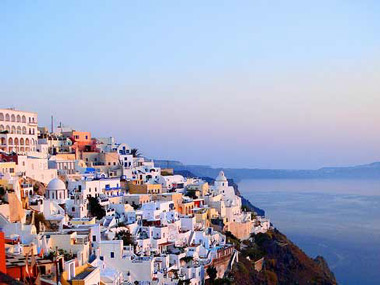 santorini - fira village
