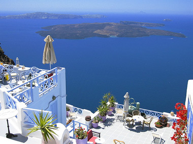 santorini - imerovigli village