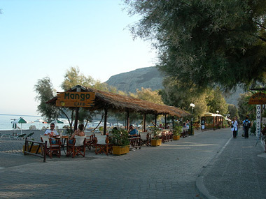 santorini - kamari village