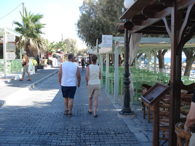 santorini - kamari village