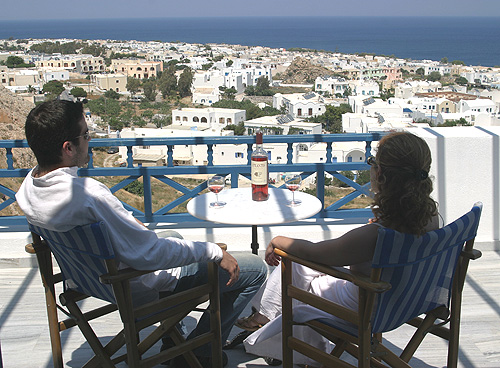 aegean view hotel santorini - aegean view hotel in kamari room 