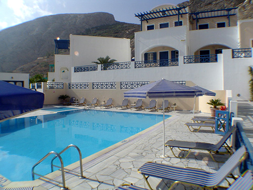 aegean view hotel santorini - pool aegean view hotel 