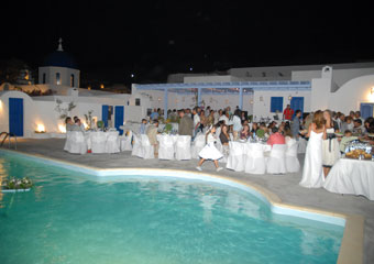 Aghios Artemios Traditional Houses hotel santorini Greece weddings