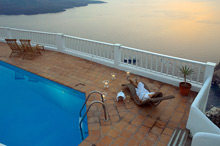 Athina Suites Santorini - Athina Suites pool view