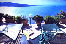 Fanari Villas Santorini view