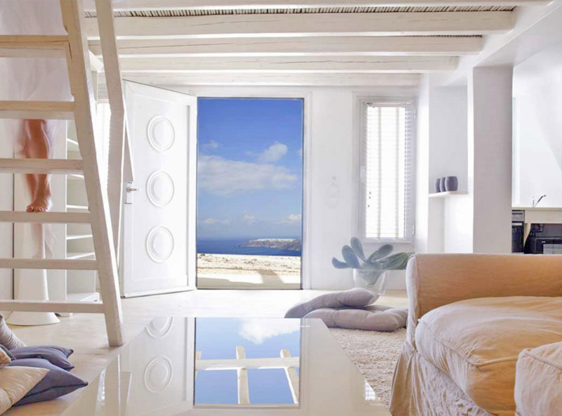 Rocabella Apartment-luxury suties santorini-imerovigli hotels santorini honeymoon suite