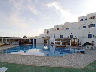 Santorini Palace view
