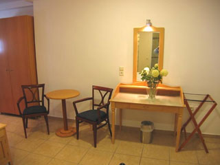 Theoxenia Apartment Santorini room view
